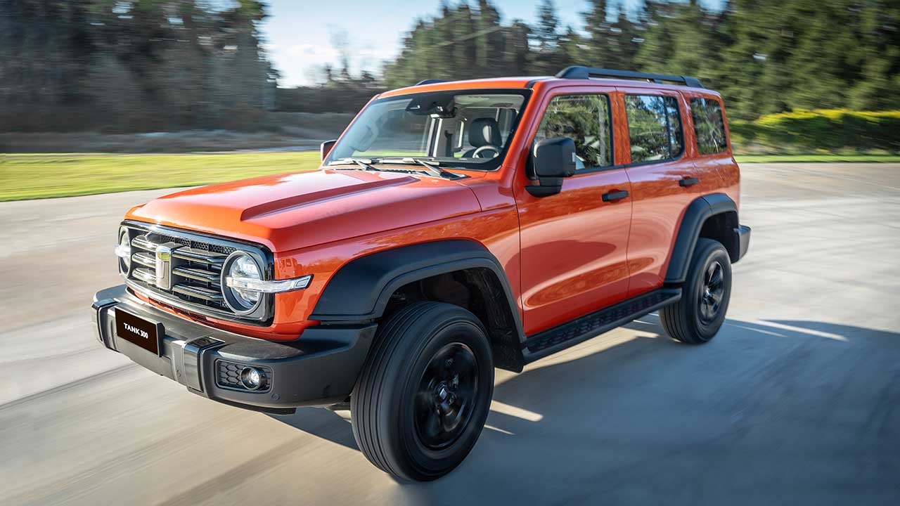 GWM lanzó el Tank 300 en Argentina