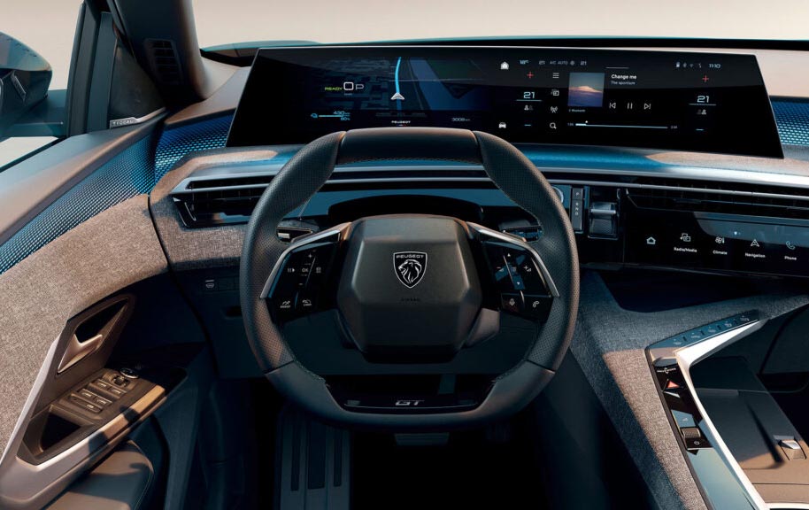 Peugeot presentó el nuevo i-Cockpit